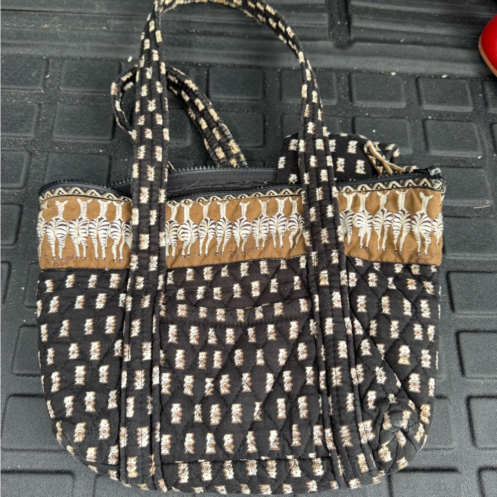 Zebra Vera Bradley bag